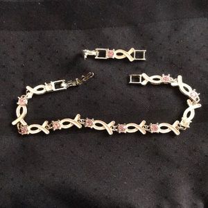 Anon 2008 Breast Cancer Crusade Bracelet with Extension